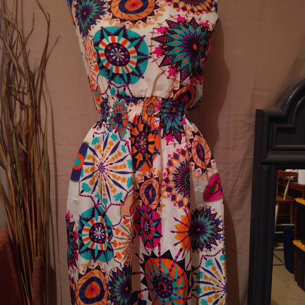 Liva Girl Summer Dress Size Large